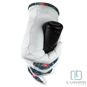 Premium <b>Thin</b> Feeling Cabretta Leather Soft Touch and Feel Leather Golf <b>Gloves</b> With Sublimation on Patch Wrist Fingers of <b>Gloves</b> - Product Image 3