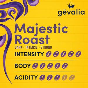 Capsules de café Gevalia Majestic Roast Bold Roast K-Cup, boîte de 10 - Product Image 5
