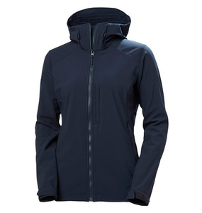 Veste Softshell pour femmes doublée en tissu Veste Softshell confortable pour femmes avec logo personnalisé Vente en gros Respirant Nouveau style - Product Image 3