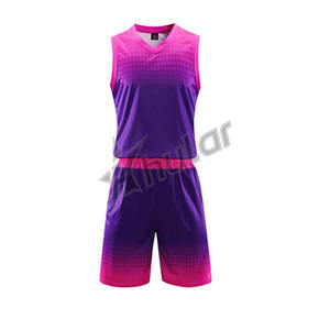 Vente en gros de haute qualité 2025 Maillot de basket-ball grande taille saison d'été Uniforme des équipes avec sublimation cousu/Design pressé à chaud - Product Image 5
