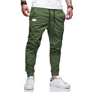 2024 nuevos pantalones Cargo para hombre, ropa deportiva recta suelta, pantalones de chándal de color sólido, Joggers versátiles, pantalones informales tejidos para hombre - Product Image 3