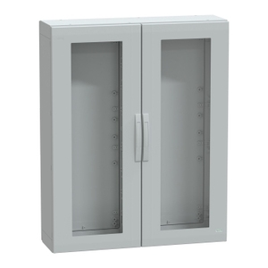 สำหรับ SCHNEIDER ELECTRIC NSYPLA12103TG ตู้เก็บอุปกรณ์อิเล็กทรอนิกส์แบบตั้งพื้น ประตูกระจก ปิดผนึกอย่างสมบูรณ์ - Product Image 1