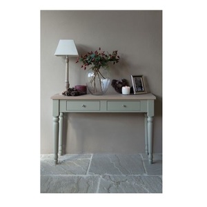 โต๊ะคอนโซลไม้ยาวดีไซน์โบราณพร้อมคุณสมบัติสไตล์หรูหราสำหรับการติดตั้งตกแต่งบ้านหรู - Product Image 3