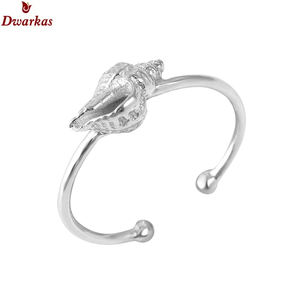 Anillo de banda de martillo de Plata de Ley 925 sólida para mujer, aniversario de boda Popular y regalo de fiesta, anillos de joyería lisos - Product Image 3