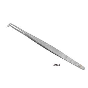 Pinces à cils parfaites pour extensions de cils, courbées, couleur rose, volume russe, pointe dorée, acier inoxydable, pointe pointue, personnalisation de la marque - Product Image 2