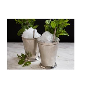 Top brillant argent vendeur chaud Derby Julep Cup élégant menthe Julep Cup pour les fêtes de mariage et les occasions pour les événements Cocktail - Product Image 6