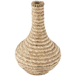 Vase en jacinthe tissé à col haut fabriqué au Vietnam matériau écologique pour la décoration de la maison et la décoration de la vaisselle en gros - Product Image 5