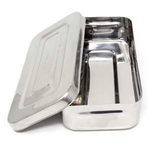 Boîte de stérilisation de stockage d'instruments en acier inoxydable de qualité supérieure organisateur d'outils dentaires vétérinaires médicaux chirurgicaux étui Durable - Product Image 4