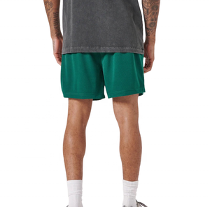 Pantalones Cortos de Baloncesto Transpirables Hechos a Medida de Alta Calidad para Hombre, 100% Poliéster, Secado Rápido, Venta al por Mayor, OEM - Product Image 4