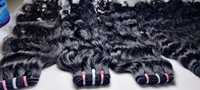 Extensions de cheveux humains russes 100% vierges Remy, double trame machine, fermeture Jerry Loose Deep Wave, 20 pouces, toutes couleurs