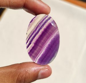 คุณภาพชั้นดี 100% ฟลูออไรต์ธรรมชาติ Cabochon อัญมณีฟลูออไรต์สําหรับเครื่องประดับอินเทรนด์พร้อมส่งโดยตรงจากอินเดีย - Product Image 1