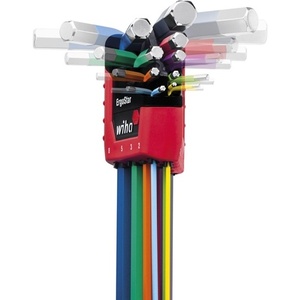 ชุดไขควงหกเหลี่ยม ErgoStar Holder 10 ชิ้น ขนาด 1.5-10 มม. พร้อมหัวบอล WIHA แบบมีรหัสสี - Product Image 3