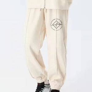 Wholesale Men's Casual 100% Cotton Fleece Sweatpants Custom Made Medium <b>Weight</b> Breathable with Multiple Colors Available - Product Image 5
