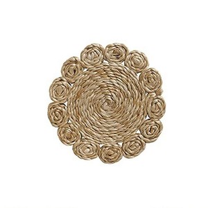 Acheter Home Centre Bambou Tissé Sous-Verre Brun Standard Qualité Fait Main Tapis Dessous de Verre Herbe de Mer Chargeur Assiettes et Jute Napperon Fête - Product Image 3