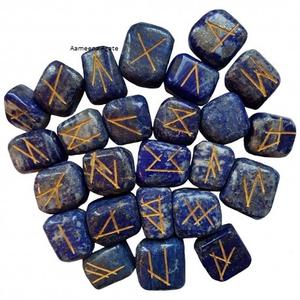 La mejor calidad AAMEENA AGATE Chakra Crystal Rune Set Natural Healing Gemstone Runes Love and Mascot Style Juego de runas al por mayor - Product Image 2
