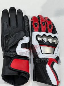 Guantes de cuero para moto, transpirables, para motocross, carreras, pantalla táctil, duraderos y ligeros - Product Image 3