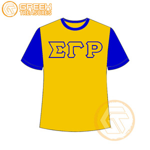 Vente en gros de t-shirt Sigma Gamma Rho pour femmes vêtements de sororité jersey de coton t-shirt respirant de haute qualité vêtements grecs pour femmes - Product Image 6