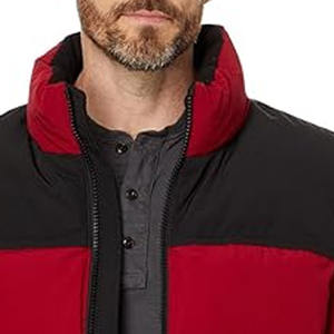 Chaqueta acolchada de burbujas para hombre, Abrigo acolchado cálido para exteriores, cierre de cremallera, logotipo personalizado, Chaqueta larga de burbujas regular hecha por Dress Sports - Product Image 2