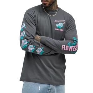 Sudadera estilo jersey de manga larga personalizable estilo casual para hombre Sudadera estampada de cuello redondo de lana cálida para hombre - Product Image 1