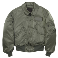 Veste bomber pour homme sur mesure en gros, OEM, en polyester/nylon, respirante et à séchage rapide, couleurs et positions de logo personnalisées pour l'hiver