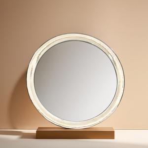 Espejo Plateado de Aluminio para Decoración del Hogar, Espejo de Pared para Dormitorio, Baño, Manualidades, Marco de Metal, Estilo Decorativo para Bodas - Product Image 4