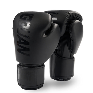 ถุงมือชกมวยหนัง PU ระดับพรีเมียม MMA สำหรับฝึกซ้อมคิกบ็อกซิ่ง ระบายอากาศได้ดี กันน้ำ บุฟองน้ำความหนาแน่นสูง สำหรับออกกำลังกายในยิม - Product Image 2