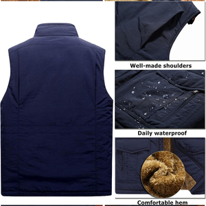 เสื้อกั๊กสำหรับผู้ชายเสื้อแขนกุดแบบกำหนดเองใหม่สำหรับกีฬากลางแจ้ง - Product Image 2