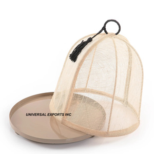 Plateau à chocolat en métal couvercle d'ombrage forme ronde plateau à chocolat design vente chaude fantaisie nouveau plateau à chocolat - Product Image 2