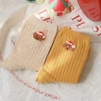Ensemble de chaussettes de Noël pour femmes et hommes, chaussettes en coton amusantes, chaudes, écologiques, antibactériennes, pour l'hiver, design tricoté personnalisé OEM, usage quotidien
