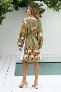 Blusa/Top informal ucraniana de manga larga ancha con bordado bohemio impresionante a bajo precio de fábrica de la mejor calidad - Product Image 3