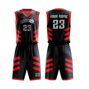 ชุดกีฬาคุณภาพสูงผลิตจากปากีสถานชุดบาสเก็ตบอลขนาดใหญ่พิเศษระบายอากาศได้ดีพิมพ์ลายตามสั่ง - Product Image 5