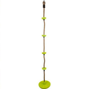 Petite balançoire à pieds avec corde d'escalade, structure d'escalade ludique pour enfants - Product Image 2