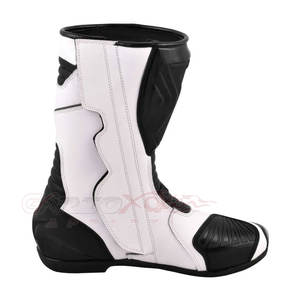Chaussures de Moto en Cuir Imperméables et Respirantes pour Motocross, Chaussures de Course - Product Image 6