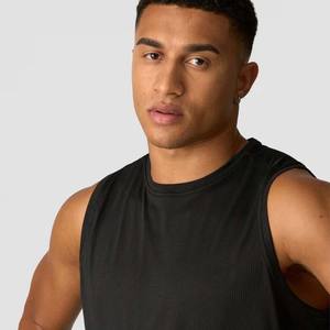 Débardeur rapide et confortable de haute qualité pour hommes pour l'été Running Fitness Short Sleeve Breathable Muscle Style Print Decoration - Product Image 5