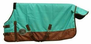 Showman Yearling 1200 Denier Turnout Tapis de cheval imperméable et respirant dans les tailles 42 \ "-46 \" - Product Image 3