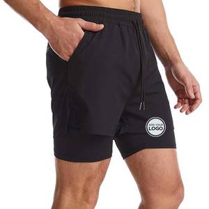 Pantalones cortos para hombre, pantalones cortos deportivos informales para correr para hombre, pantalones cortos de entrenamiento elásticos para gimnasio, pantalones cortos de baloncesto para correr de 7 "con 2 bolsillos - Product Image 5