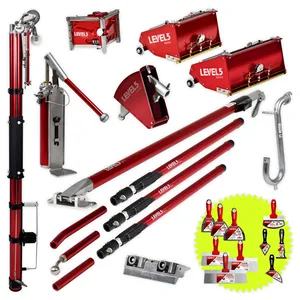 Juego de Herramientas Automáticas de Acero de 5 Niveles para Acabado de Paneles de Yeso, en OFERTA - Product Image 1