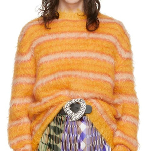 Pull vintage pour femme, impression numérique, tricot respirant, 100% laine, coupe ample, décontracté, style streetwear d'hiver, pull pour femme - Product Image 6