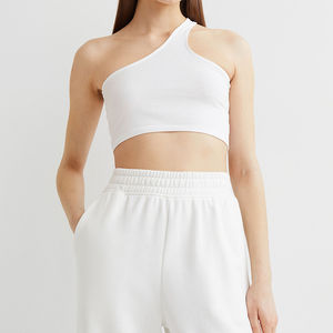 Pantalones de chándal Acampanados para mujer, ropa de calle con cordón en la cintura elástica y forro polar de 300 Gsm, pantalones de chándal con logotipo personalizado al por mayor - Product Image 6