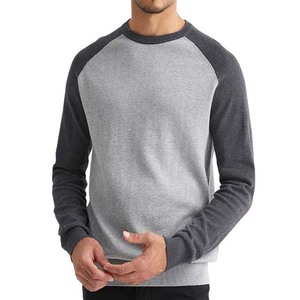Automne et hiver nouveau pull tricoté de couleur unie col rond pulls pour hommes pull respirant tricots chandails pour hommes - Product Image 5