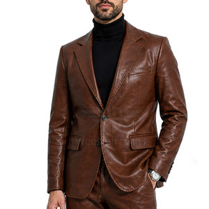 Trajes de Cuero para Hombre, Material Duradero, Ajuste Cómodo, Diseño Elegante, Perfecto para Viajes, Oficina y Eventos Especiales - Product Image 4