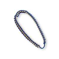 Cordon d'épaule en polyester soyeux métallisé de haute qualité, torsadé, avec finition enduite, confortable, pour uniforme cérémoniel, couleur personnalisée