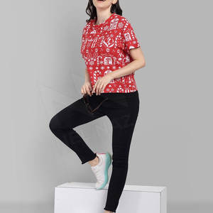 Dernière conception de chemises écologiques pour femmes, nouveau style de vêtements respirants au prix de gros - Product Image 3