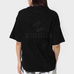 เสื้อยืดลำลองผู้หญิงคุณภาพสูงน้ำหนักเบาและสีตามสั่งสำหรับฤดูร้อน - Product Image 3