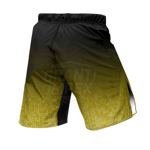 Pantalones Cortos de MMA para Hombre, Nuevo Estilo, Color Personalizado, Logotipo Frontal, 100% Poliéster, Ligeros y Transpirables, para Entrenamiento de Artes Marciales - Product Image 2
