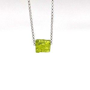สร้อยคอเจาะแก้ว Moldavite ทำด้วยมือสำหรับผู้หญิง925สเตอร์ลิงเงินโรล่าลิงค์ห่วงโซ่โรแมนติกคลาสสิกสำหรับปาร์ตี้ - Product Image 2
