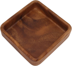 Plateau de service en bois rustique plateau à thé en bois pour hôtel Snack plateau de service article décoratif vente chaude - Product Image 5