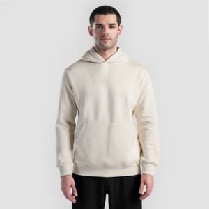 Sweat à capuche personnalisé en molleton 100 % coton (Tofu) Tailles XS-XL Broderie 3D Sérigraphie Unie Léger Zippé - Product Image 1
