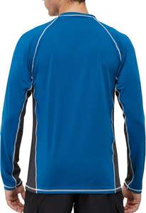 SAMAVIA, superventas, camisa personalizada de manga larga MMA Rash Guard, ropa deportiva de secado rápido con bajo MOQ, camiseta lisa para hombre, precio bajo - Product Image 3