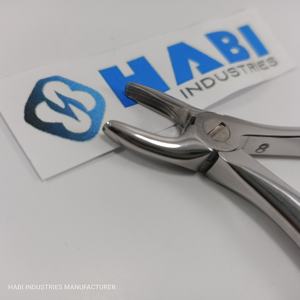 Mini fórceps de extracción Dental, alicates de extracción de dientes con patrón inglés de acero inoxidable, herramienta Dental Manual al por mayor - Product Image 2